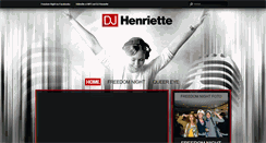 Desktop Screenshot of djhenriette.cz